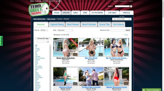 Nice paid porn website for hot cuties with big boobs